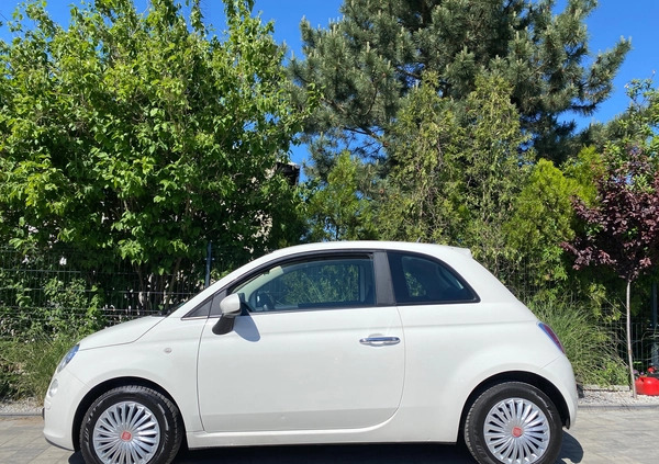 Fiat 500 cena 24400 przebieg: 148000, rok produkcji 2010 z Poznań małe 529